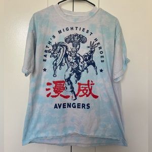 Avengers Tie-Dye Oversized Tee
